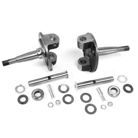 HELIX SUSPENSION BRAKES & STEERING Helix Suspension Brakes & Steering 49884 Straight Axle Round Spindle with King Pin Bushings Kit for 1928-1948 Ford Mustang 49884
